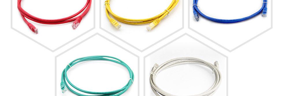 超五類非屏蔽網絡跳線