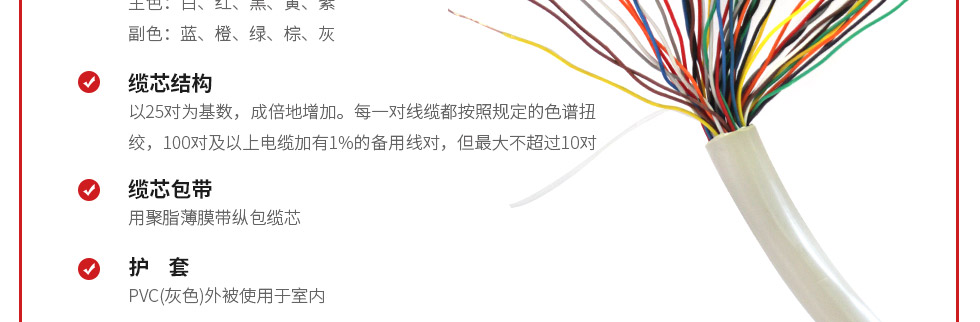 三類/五類大對數線纜