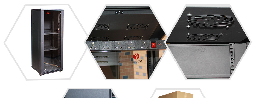 19英寸落地式網絡機柜